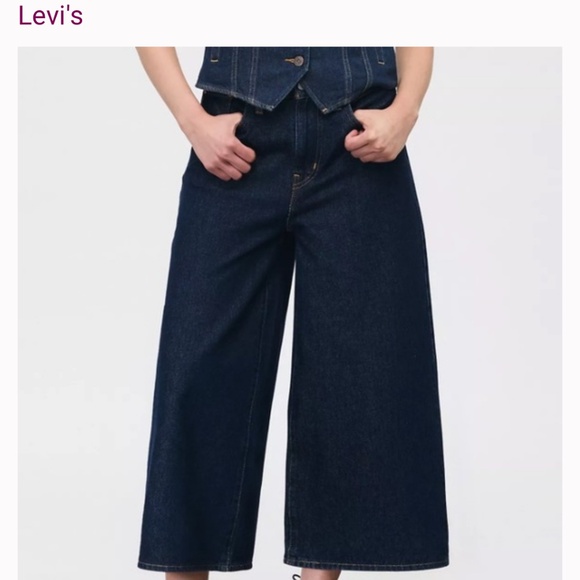 Levi’s XL CULOTTE WOMEN'S JEANS NWT Size 26 - Picture 10 of 15